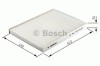 Filtru polen / aer habitaclu OPEL VECTRA B Combi (31) (1996 - 2003) BOSCH 1 987 432 030
