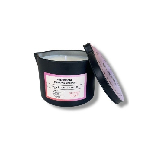 Masaj - Bloom Atrage-l pe El Lumanare de Masaj cu Feromoni 150 ml Vis Sub Soare Topeste Maseaza Repeta