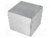 Carcasa aluminiu, 120mmx120mmx101mm, IP65, GAINTA - G137