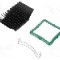 Radiator extrudat, aluminiu, 40mm x 40mm, neagra, Advanced Thermal Solutions - ATS-51400R-C1-R0