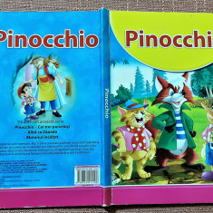 Pinocchio. Carte pentru copii cu ilustratii color, cartonata - Tiparit in China