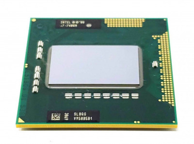 Procesor Intel Core i7 Mobile i7-740QM 1.73GHz 6MB socket BGA1288 PGA988 SLBQG foto