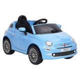 Mașină electrică pentru copii Fiat 500, albastru