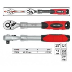 ANTRENOR TELESCOPIC CU CLICHET / ANTRENOR PT BITI 3/8&quot;
