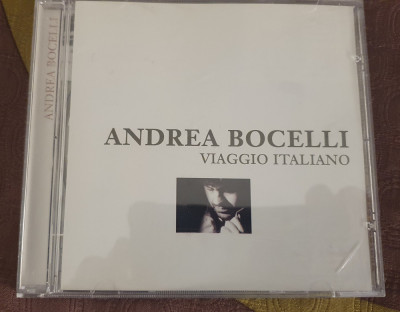 CD Andrea Bocelli, Viaggio Italiano, original Olanda, 1997 foto