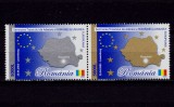 Cumpara ieftin RO 2005 LP 1682 &quot;Tratatul de ad. Romaniei la UE &quot; ,serie cu punte tip II , MNH, Nestampilat