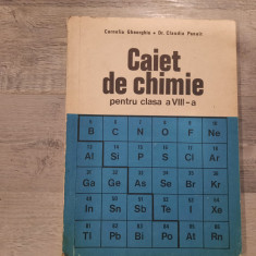 Caiet de chimie pentru clasa a VIII-a de Cornelia Gheorghiu,C.Panait