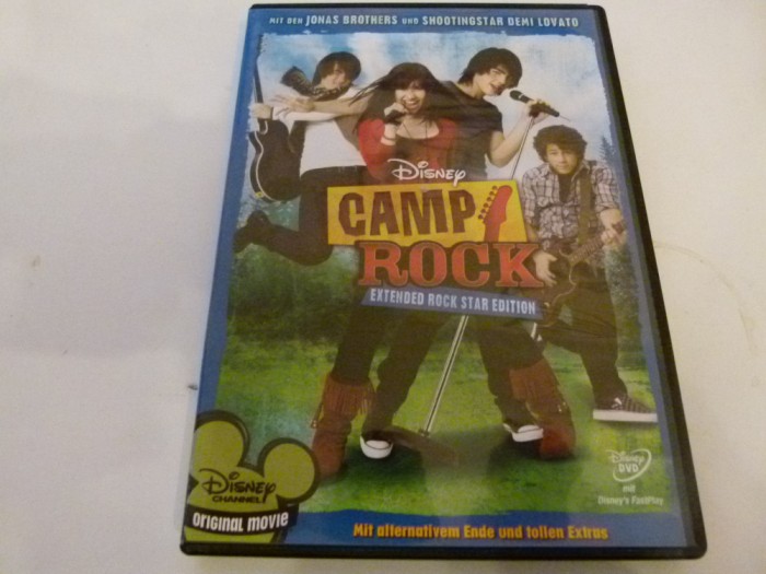 Camp rock, dvd