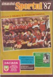 Almanahul Sportul 1987 - Steaua Bucuresti - Mexico 86