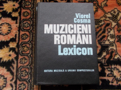 Muzicieni romani - Lexicon - Viorel Cosma foto