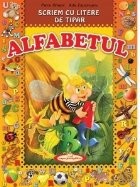 Scriem alfabetul cu litere de tipar