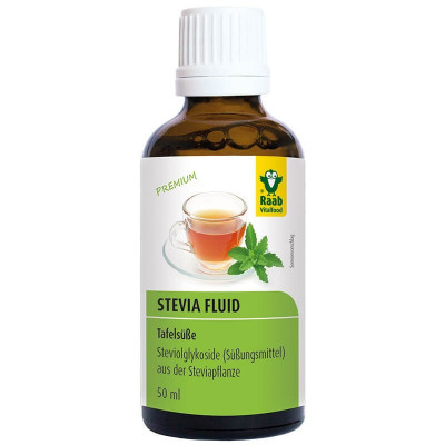 Stevia indulcitor lichid premium 50ml RAAB foto