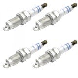 Cumpara ieftin Set 4 bujii scanteie Bosch pentru Audi A3 ,A4, Skoda Octavia, VW Eos, Golf, Jetta, Passat, Touran