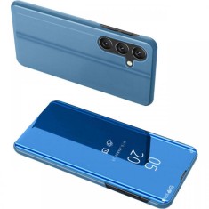 Lemontti Husa Book Clear View Samsung Galaxy A25 5G Albastru foto