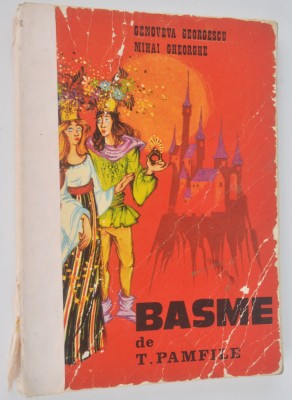 Carte povesti-Basme - de T. Pamfile foto