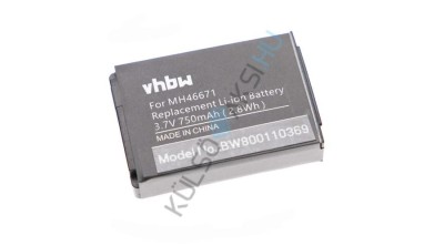 &amp;Icirc;nlocuire baterie pentru căști wireless VHBW pentru Parrot 1ICP7/28/35, PF56100, MH46671 - 750 mAh 3,7 V Li-Ion foto
