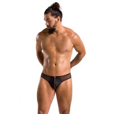 Bikini cu Fermoar Metalic Timmy, Negru, S/M