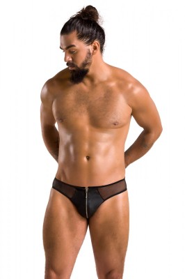Bikini cu Fermoar Metalic Timmy, Negru, S/M foto