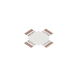 Conector PCB X de 10mm 5-Pini pentru benzi LED RGB SMD5050