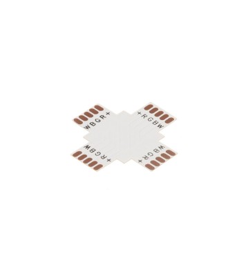 Conector PCB X de 10mm 5-Pini pentru benzi LED RGB SMD5050 foto