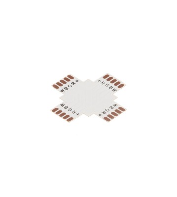 Conector PCB X de 12mm 5-Pini pentru benzi LED RGB SMD5050-Conținutul pachetului 1 Bucată foto