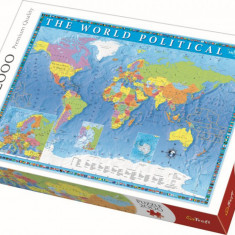 Puzzle trefl 2000 harta politica a lumii