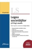 Legea societatilor si 8 legi uzuale Act.15 februarie 2023