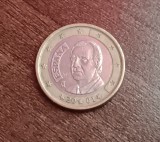 C50 - Moneda foarte veche - 1 euro - Spania - 2001, Europa