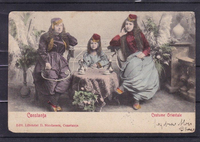 CONSTANTA COSTUME ORIENTALE CIRCULATA1905 CLASICA EDITURA D.NICOLAESCU CONSTANTA