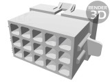 Conector MOLEX 19-09-2151 Standard .093 tată/mamă cablu-placă PCB
