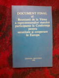 d8 Document final al Reuniunii de la Viena a reprezentantilor statelor...