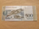 Venezuela 500 Bolivares 23.03.2017 - Necirculata, Serie U 55981910