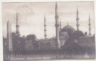 bnk cp Turcia - Constantinopole - circulata spre Ploiesti 1924 foto
