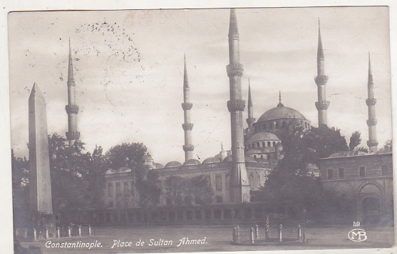 bnk cp Turcia - Constantinopole - circulata spre Ploiesti 1924