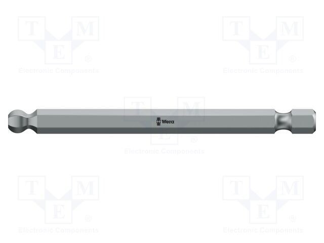 Capăt de şurubelniţă imbus sferic WERA HEX 7/64, 89mm
