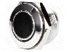 Intrerupator anti-vandalism, OFF-(ON), &Oslash;16mm, ONPOW, GQ16F-10/J/S