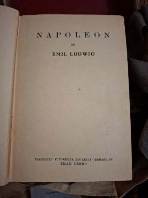 Napoleon - Emil Ludwig foto