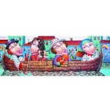 Cumpara ieftin Puzzle panoramic Gold - Across Venice, 1000 piese