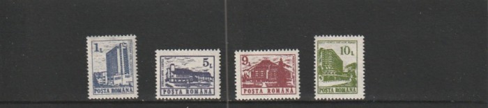 ROMANIA 1991 LP 1257 LP 1262 LP 1266 HOTELURI SI CABANE (UZUALE) SERII MNH NEST