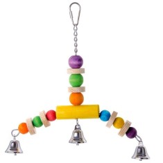 Jucarie balansoar pt pasari 23 cm