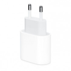 Incarcator Original APPLE 18W cu port USB-C (Alb) MU7V2ZM/A BULK foto