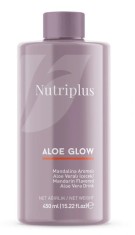 NUTRIPLUS Aloe Glow Mandarine 450 ml , suc concentrat aloe vera cu aroma de mandarine