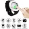 Ceas Smartwatch TarTek&trade; Y1 Silver, Ecran Touchscreen, Bluetooth, SIM Notificari, Pedometru