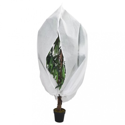 Protecție de fleece plante, cu fermoar, 70 g/m&amp;sup2;, 3,14x2,5 m foto