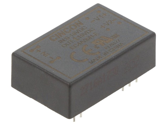Convertor DC/DC 15V 0.2A DIP24