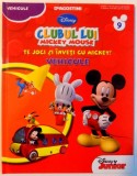 CLUBUL LUI MICKEY MOUSE , TE JOCI SI INVETI CU MICKEY ! VEHICULE , 2013 , * PREZINTA INSEMNARI , * MIC DEFECT COPERTA