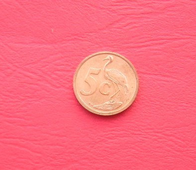 C50 - Moneda foarte veche - 5 centi - Africa de Sud - 2005 foto