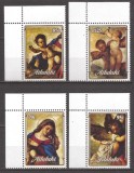 AITUTAKI 1989 PICTURA CRACIUN TITIAN ( serie dantelata ) MNH, Nestampilat