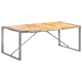 Cumpara ieftin Masa de bucatarie, 200x100x75 cm, lemn masiv mango nefinisat