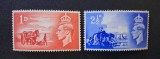 Marea Britanie (Great Britain) 1946 - Set de 2 Timbre Comemorative &bdquo;Seria Victoriei / Regele George al VI-lea&rdquo; -MNH-CLN1